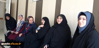 دیدار سرپرست امور پردیس های دانشگاه فرهنگیان استان قزوین به همراه مسئولین آموزش وپرورش استان ازدبستان شرافت