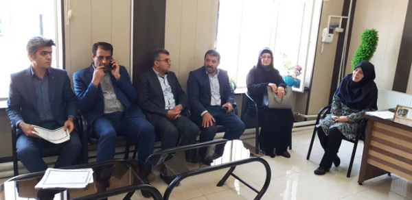 دیدار سرپرست امور پردیس های دانشگاه فرهنگیان استان قزوین به همراه مسئولین آموزش وپرورش استان ازدبستان شرافت 3