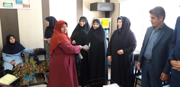 دیدار سرپرست امور پردیس های دانشگاه فرهنگیان استان قزوین به همراه مسئولین آموزش وپرورش استان ازدبستان شرافت 7