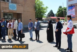 برگزاری مانور اطفاء حریق درپردیس شهیدرجایی قزوین 5