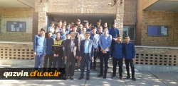 بازدیددانش آموزان دبیرستان علامه جعفری از پردیس شهیدرجایی قزوین به مناسبت طرح روز دانشگاه بدون حصار 2