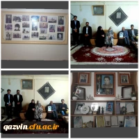 دیدارسرپرست دانشگاه فرهنگیان استان قزوین با خانواده دانش آموز شهید احمدعبداللهی 5