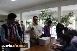 برگزاری انتخابات شورای صنفی دانشجویان دردانشگاه فرهنگیان استان قزوین 7