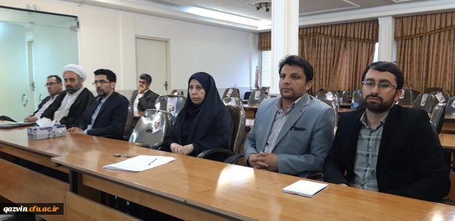 تبیین بیانیه مقام معظم رهبری درباب گام دوم انقلاب اسلامی درنشست اساتید بسیجی دانشگاه فرهنگیان استان قزوین 4