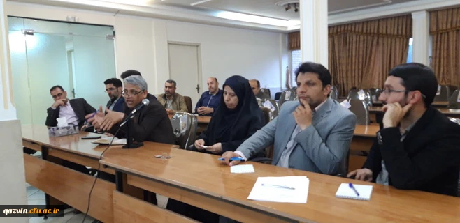 تبیین بیانیه مقام معظم رهبری درباب گام دوم انقلاب اسلامی درنشست اساتید بسیجی دانشگاه فرهنگیان استان قزوین 4