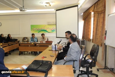 برگزاری نشست علمی باموضوع اختلالات عاطفی رفتاری شایع دردوران نوجوانی دردانشگاه فرهنگیان استان قزوین