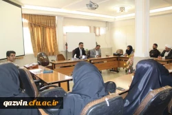 برگزاری نشست علمی باموضوع اختلالات عاطفی رفتاری شایع دردوران نوجوانی دردانشگاه فرهنگیان استان قزوین 7