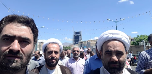 شرکت اساتید،دانشجویان وکارکنان دانشگاه فرهنگیان استان قزوین درراهپیمایی باشکوه روز قدس 9