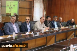 برگزاری نشست هم اندیشی اساتید دانشگاه فرهنگیان استان قزوین باحضور مدیر کل دادگستری استان 6