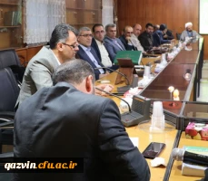 برگزاری نشست هم اندیشی اساتید دانشگاه فرهنگیان استان قزوین باحضور مدیر کل دادگستری استان 7