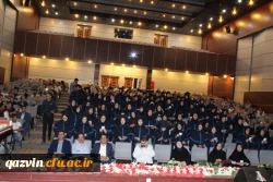 جشن دانش آموختگی دانشجومعلمان ورودی 94دانشگاه فرهنگیان استان قزوین برگزارشد. 3