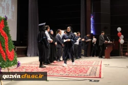 جشن دانش آموختگی دانشجومعلمان ورودی 94دانشگاه فرهنگیان استان قزوین برگزارشد. 5