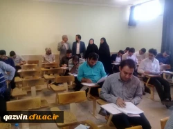 برگزاری آزمون اصلح باحضور 400نفر ازمهارت آموزان دراستان قزوین 4