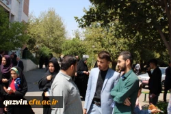 دکتر کچوئیان معاون ارزیابی وعملکرد وتضمین کیفیت دانشگاه فرهنگیان کشور ازروند مصاحبه داوطلبان ورود به دانشگاه دردانشگاه فرهنگیان استان قزوین بازدیدکرد. 4