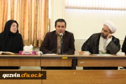 دیدار دکتر حمیدرضا مشهدی سرپرست جدید مدیریت امور پردیس های استان قزوین با کارکنان دانشگاه 3