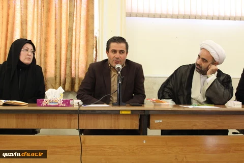 دیدار دکتر حمیدرضا مشهدی سرپرست جدید مدیریت امور پردیس های استان قزوین با کارکنان دانشگاه 3