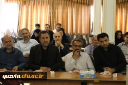 دیدار دکتر حمیدرضا مشهدی سرپرست جدید مدیریت امور پردیس های استان قزوین با کارکنان دانشگاه 7