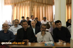 دیدار دکتر حمیدرضا مشهدی سرپرست جدید مدیریت امور پردیس های استان قزوین با کارکنان دانشگاه 4