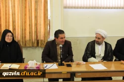 دیدار دکتر حمیدرضا مشهدی سرپرست جدید مدیریت امور پردیس های استان قزوین با کارکنان دانشگاه 5