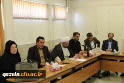 دیدار دکتر حمیدرضا مشهدی سرپرست جدید مدیریت امور پردیس های استان قزوین با کارکنان دانشگاه 10