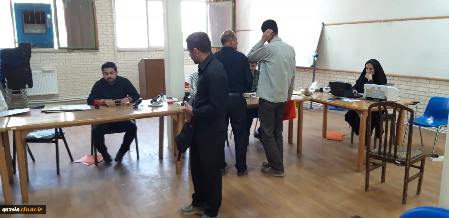 ازدانشجومعلمان جدیدالورود دانشگاه فرهنگیان استان قزوین به مدت سه روز ثبت نام بعمل آمد. 8