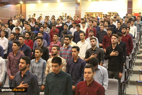 مراسم استقبال ازنودانشجومعلمان پردیس های شهیدرجایی وبنت الهدی صدر قزوین به صورت جداگانه برگزار شد. 3