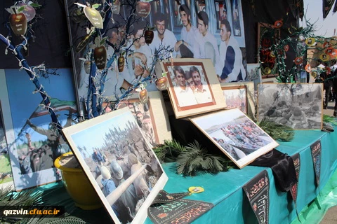 نودانشجومعلمان پردیس شهید رجایی قزوین باحضور درگلزار شهدای قزوین با آرمانهای مقدس شهدا تجدید میثاق کردند. 10