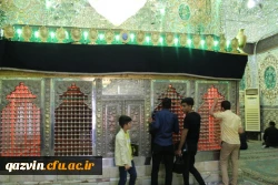 نودانشجومعلمان پردیس شهید رجایی قزوین باحضور درگلزار شهدای قزوین با آرمانهای مقدس شهدا تجدید میثاق کردند. 11