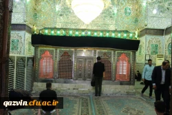 نودانشجومعلمان پردیس شهید رجایی قزوین باحضور درگلزار شهدای قزوین با آرمانهای مقدس شهدا تجدید میثاق کردند. 15