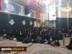 نودانشجومعلمان پردیس بنت الهدی صدر قزوین باحضور درگلزار شهدای قزوین با ارمانهای مقدس شهداتجدید پیمان نموده وبا امام جمعه قزوین نیز دیدارکردند. 3