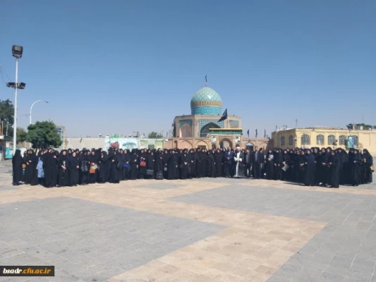 نودانشجومعلمان پردیس بنت الهدی صدر قزوین باحضور درگلزار شهدای قزوین با ارمانهای مقدس شهداتجدید پیمان نموده وبا امام جمعه قزوین نیز دیدارکردند. 4