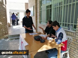 باهمکاری کارشناسی فرهنگی واجتماعی وکانون هلال احمر پردیس شهیدرجایی قزوین دانشجومعلمان ورودی 98 این پردیس مورد سنجش فشار خون قرار گرفتند. 5