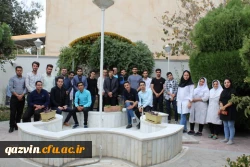 جمعی ازدانشجویان پردیس شهیدرجایی قزوین به مناسبت روز سالمند با حضور درسرای سالمندان جهان دیدگان قزوین با آنان دیدار وگفتگو کردند. 2