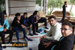 جمعی ازدانشجویان پردیس شهیدرجایی قزوین به مناسبت روز سالمند با حضور درسرای سالمندان جهان دیدگان قزوین با آنان دیدار وگفتگو کردند. 4