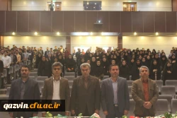 ویژه برنامه با شکوه 13آبان روز ملی مبارزه بااستکبار جهانی با حضور استاد عبدخدایی ازمبارزین برجسته دوران ستمشاهی درسالن آمفی تئاتر دانشگاه فرهنگیان استان قزوین برگزار شد. 3