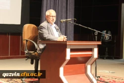 ویژه برنامه با شکوه 13آبان روز ملی مبارزه بااستکبار جهانی با حضور استاد عبدخدایی ازمبارزین برجسته دوران ستمشاهی درسالن آمفی تئاتر دانشگاه فرهنگیان استان قزوین برگزار شد. 5