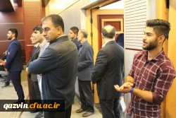 ویژه برنامه با شکوه 13آبان روز ملی مبارزه بااستکبار جهانی با حضور استاد عبدخدایی ازمبارزین برجسته دوران ستمشاهی درسالن آمفی تئاتر دانشگاه فرهنگیان استان قزوین برگزار شد. 14