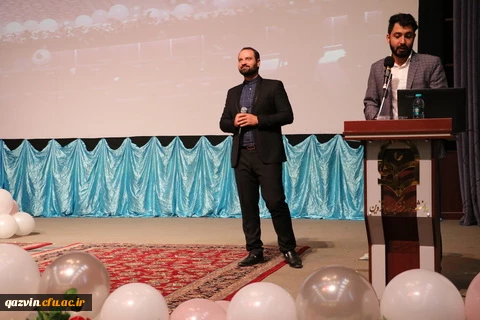  جشن باشکوه سالروز آغاز امامت حضرت ولی عصر(عج) باحضور پرشور دانشجویامعلمان دردانشگاه فرهنگیان استان قزوین برگزار شد. 2