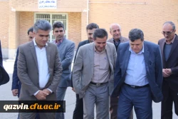 بازدید دوساعته دکتر خنیفر ازسراهاومراکزرفاهی وآموزشی دانشگاه فرهنگیان استان قزوین  4