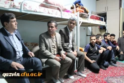 بازدید دوساعته دکتر خنیفر ازسراهاومراکزرفاهی وآموزشی دانشگاه فرهنگیان استان قزوین  5