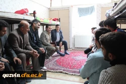 بازدید دوساعته دکتر خنیفر ازسراهاومراکزرفاهی وآموزشی دانشگاه فرهنگیان استان قزوین  8