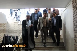 بازدید دوساعته دکتر خنیفر ازسراهاومراکزرفاهی وآموزشی دانشگاه فرهنگیان استان قزوین  10