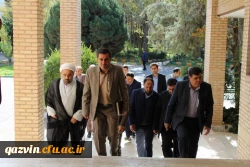 بازدید دوساعته دکتر خنیفر ازسراهاومراکزرفاهی وآموزشی دانشگاه فرهنگیان استان قزوین  11