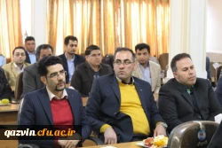 نشست دکتر خنیفر با استادان عضو هیئت علمی وکارکنان دانشگاه  فرهنگیان استان قزوین 5