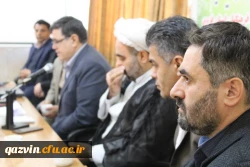 نشست دکتر خنیفر با استادان عضو هیئت علمی وکارکنان دانشگاه  فرهنگیان استان قزوین 8