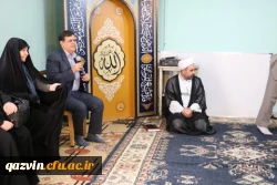 دکتر خنیفر رییس دانشگاه فرهنگیان کشوردرجمع دانشجویان پردیس شهیده بنت الهدی صدرقزوین گفت : قدر فضایی راکه درآن هستید بدانیدحضور دراین دانشگاه توفیقی است. 2