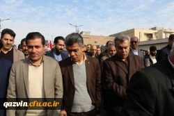 راهپیمایی مسئولین اساتید ودانشجویان دانشگاه فرهنگیان استان قزوین به همراه مردم انقلابی وهمیشه درصحنه قزوین علیه اغتشاش گران وآشوبگران واربابان آنها 17