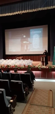 برگزاری همایش هفته بسیج باحضور اساتید ،کارکنان دانشگاه ودانشجویان پردیس بنت الهدی صدرقزوین 2