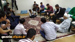 اردوی دوروزه دانشجویان دانشگاه فرهنگیان استان قزوین  به شهرمقدس قم به همت نهادمقام معظم رهبری دراستان برگزارشد 3