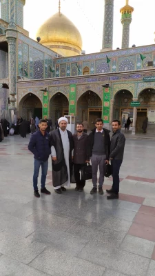 اردوی دوروزه دانشجویان دانشگاه فرهنگیان استان قزوین  به شهرمقدس قم به همت نهادمقام معظم رهبری دراستان برگزارشد 4